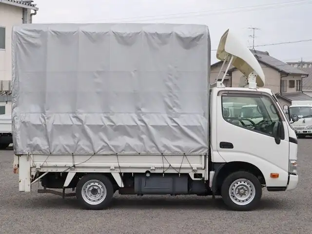 トヨタ トヨエース 小型 平ボディ 幌 パワーゲートの中古トラック画像3