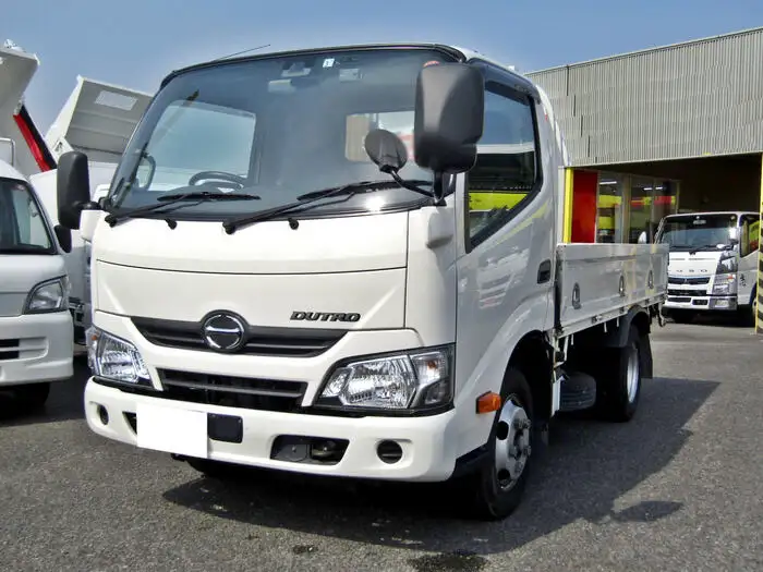 日野 デュトロ 小型 平ボディ 床鉄板 TPG-XZC605Mの中古トラック画像1