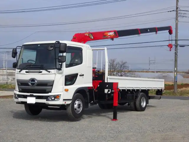 日野 レンジャー 中型/増トン クレーン付 4段 ラジコン の中古トラック【車両No.122339】