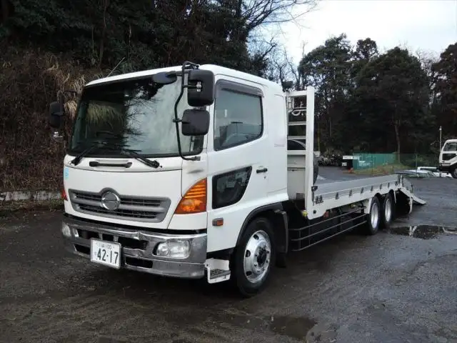 日野 レンジャー 中型/増トン 車両重機運搬 ウインチ ベッドの中古トラック画像1
