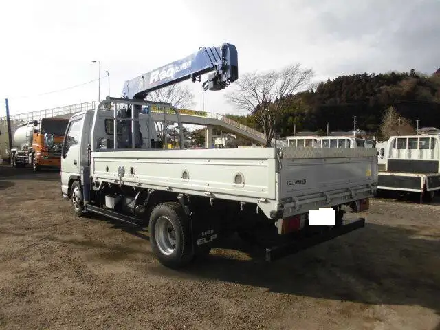 いすゞ エルフ 小型 クレーン付 4段 フックインの中古トラック画像3
