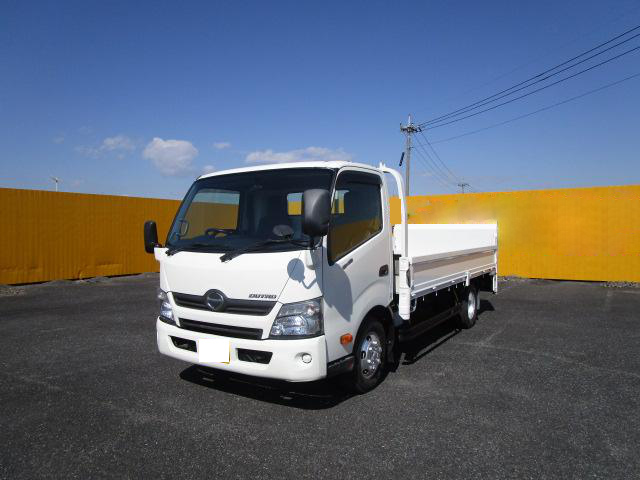 日野 デュトロ 小型 平ボディ ワイドロング SKG-XZU710M