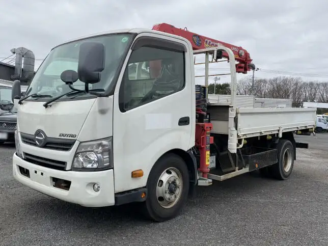 日野 デュトロ 小型 クレーン付 3段 ラジコン の中古トラック【車両No.122232】