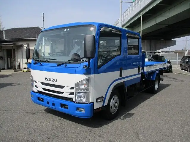 いすゞ エルフ 小型 平ボディ Wキャブ TPG-NPR85AN の中古トラック【車両No.122543】