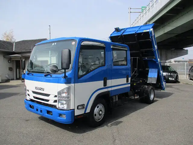 いすゞ エルフ 小型 平ボディ Wキャブ TPG-NPR85ANの中古トラック画像3