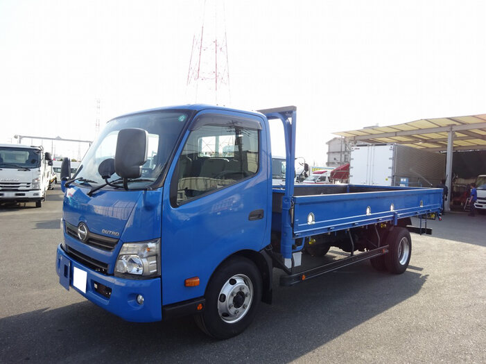 日野 デュトロ 小型 平ボディ 超ロング TKG-XZU720M
