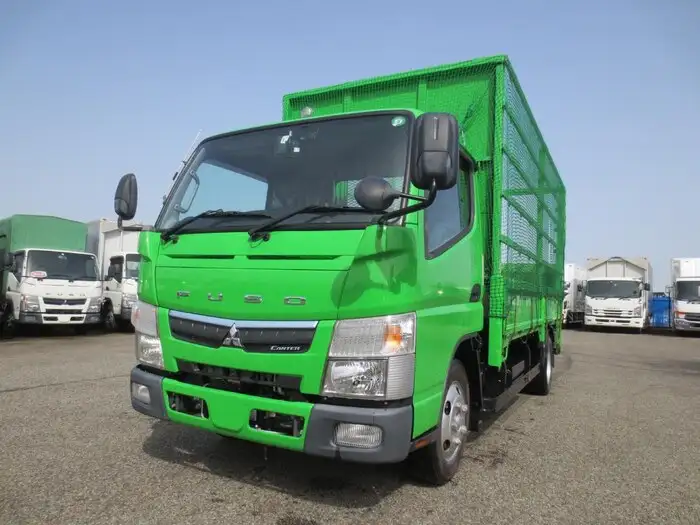 三菱 キャンター 小型 平ボディ パワーゲート 床鉄板 の中古トラック【車両No.122350】