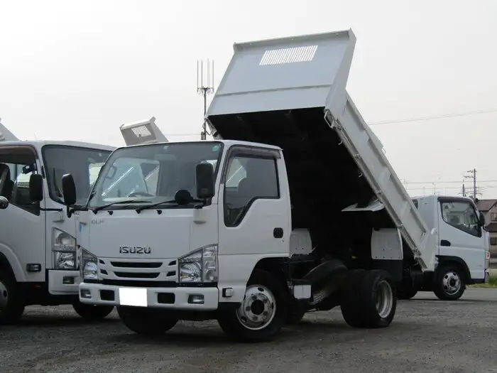 いすゞ エルフ 小型 ダンプ TPG-NKR85AD H27の中古トラック画像1
