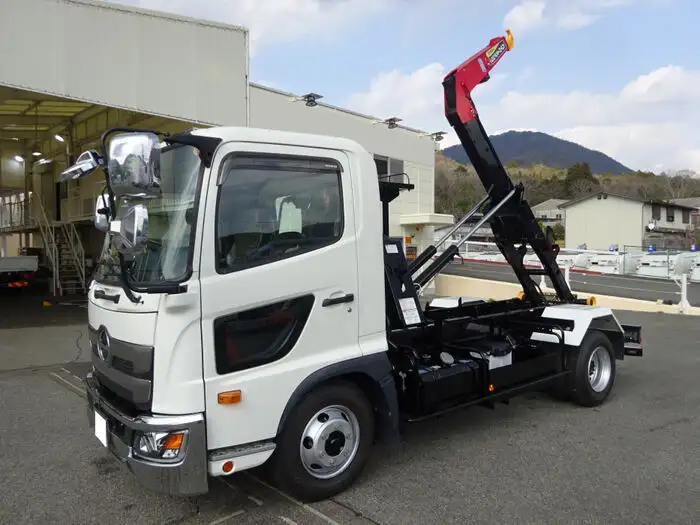 日野 レンジャー 中型/増トン アームロール ツインホイスト 2KG-FC2ABAの中古トラック画像1