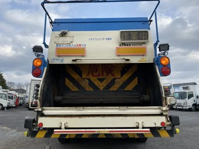 日野 レンジャー 中型/増トン パッカー車 回転ダンプ式 ベッドの中古トラック画像5