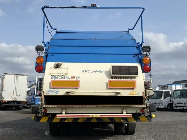 日野 レンジャー 中型/増トン パッカー車 回転ダンプ式 ベッドの中古トラック画像4
