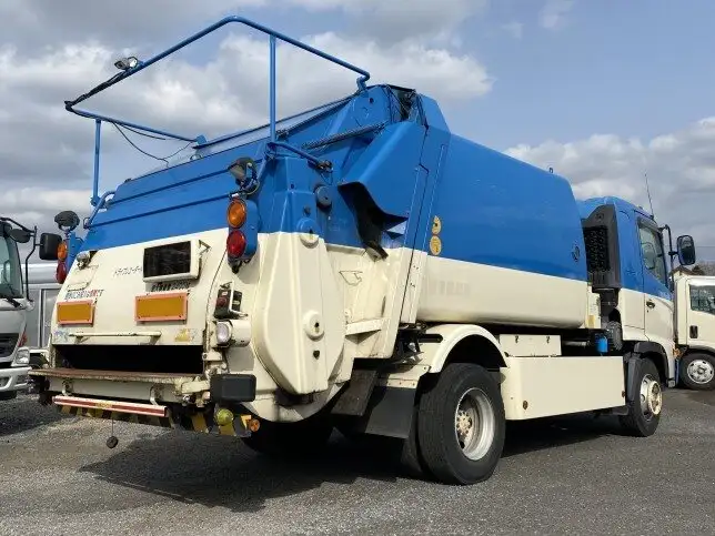 日野 レンジャー 中型/増トン パッカー車 回転ダンプ式 ベッドの中古トラック画像3