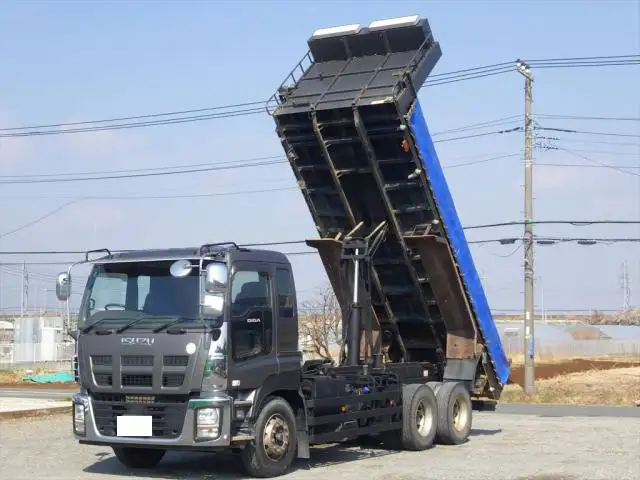いすゞ ギガ 大型 ダンプ Lゲート コボレーン の中古トラック【車両No.122675】