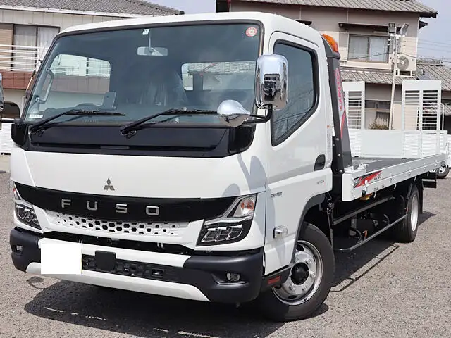 三菱 キャンター 小型 車両重機運搬 ラジコン ウインチの中古トラック画像1