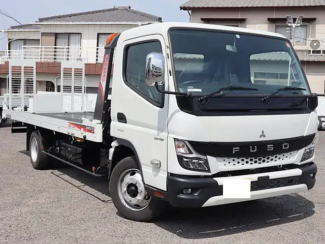 三菱 キャンター 小型 車両重機運搬 ラジコン ウインチの中古トラック画像3