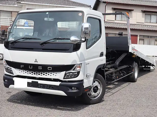 三菱 キャンター 小型 車両重機運搬 ラジコン ウインチの中古トラック画像7