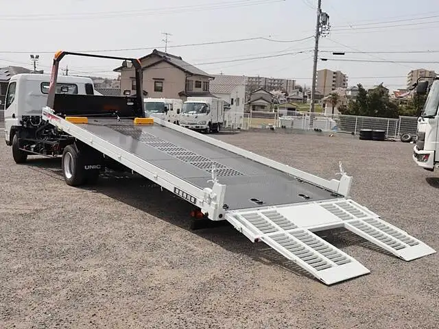 三菱 キャンター 小型 車両重機運搬 ラジコン ウインチの中古トラック画像8