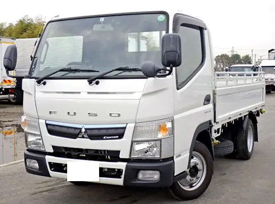 三菱 キャンター 小型 平ボディ TPG-FBA00 H30の中古トラック画像1