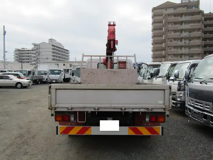 三菱 キャンター 小型 クレーン付 床鉄板 5段の中古トラック画像4