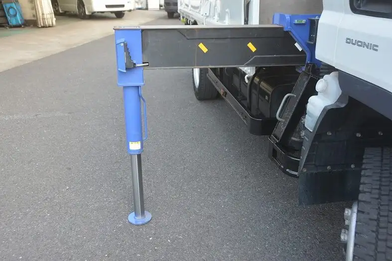 三菱 キャンター 小型 クレーン付 床鉄板 5段の中古トラック画像10