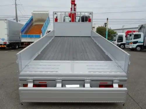 三菱 ファイター 中型/増トン 車両重機運搬 4段クレーン ラジコンの中古トラック画像7