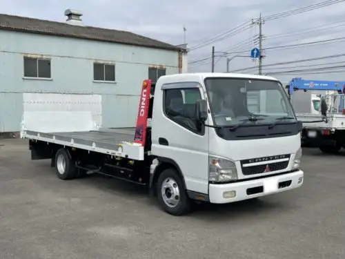 三菱 キャンター 小型 車両重機運搬 ラジコン ウインチの中古トラック画像2