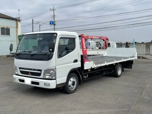 三菱 キャンター 小型 車両重機運搬 ラジコン ウインチの中古トラック画像1