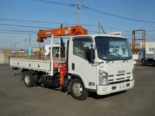 いすゞ エルフ 小型 クレーン付 5段 ラジコンの中古トラック画像2