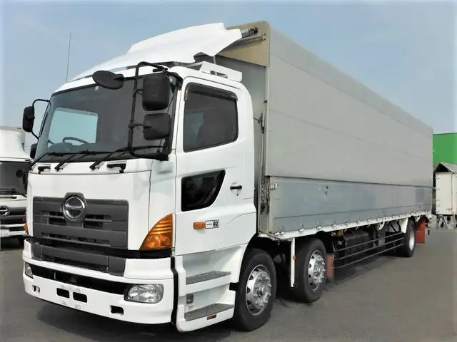 日野 プロフィア 大型 ウイング 幌ウイング QKG-FN1AWAAの中古トラック画像1