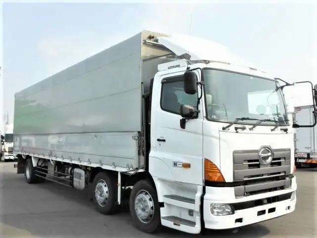 日野 プロフィア 大型 ウイング 幌ウイング QKG-FN1AWAAの中古トラック画像2