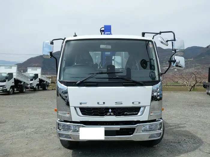 三菱 ファイター 中型/増トン 車両重機運搬 4段クレーン ラジコンの中古トラック画像2