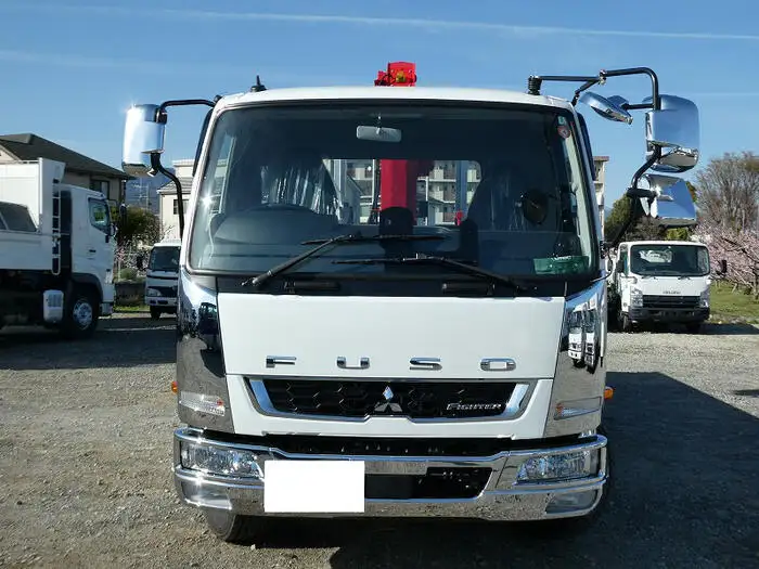 三菱 ファイター 中型/増トン 車両重機運搬 4段クレーン ラジコンの中古トラック画像2