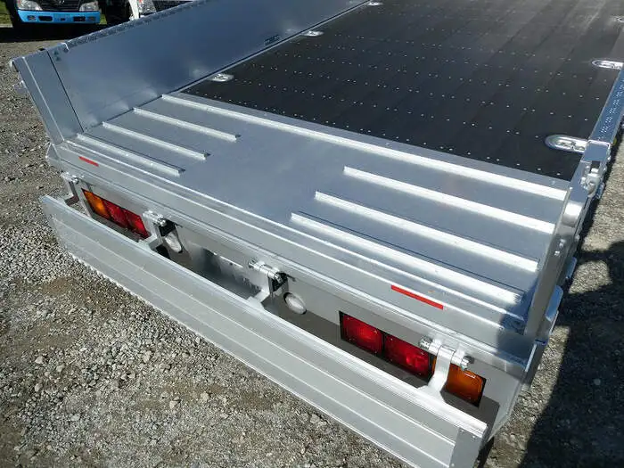 三菱 ファイター 中型/増トン 車両重機運搬 4段クレーン ラジコンの中古トラック画像7