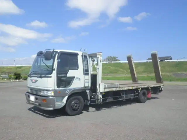 日野 レンジャー 中型/増トン 車両重機運搬 ベッド U-FD1JKAAの中古トラック画像1