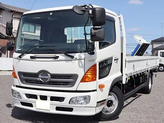 日野 レンジャー 中型/増トン 平ボディ TKG-FC9JJAA H29の中古トラック画像1