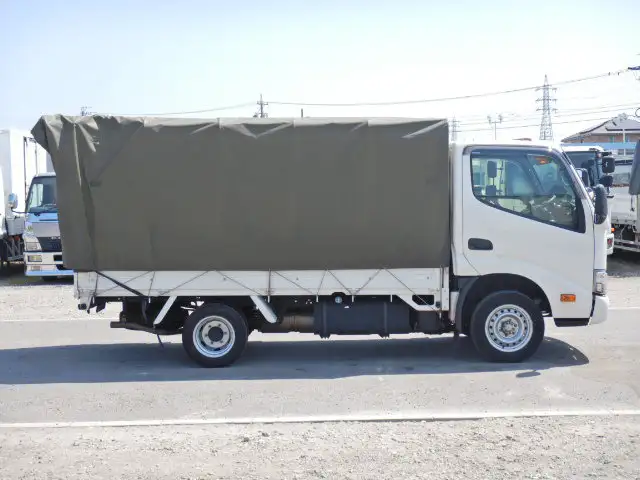 トヨタ ダイナ 小型 平ボディ 幌 床鉄板の中古トラック画像2