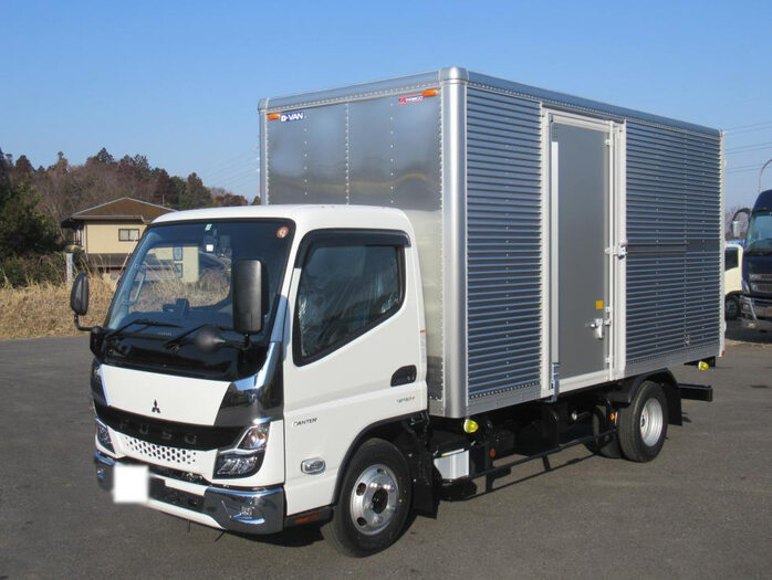 三菱 キャンター 小型 アルミバン 標準ロング