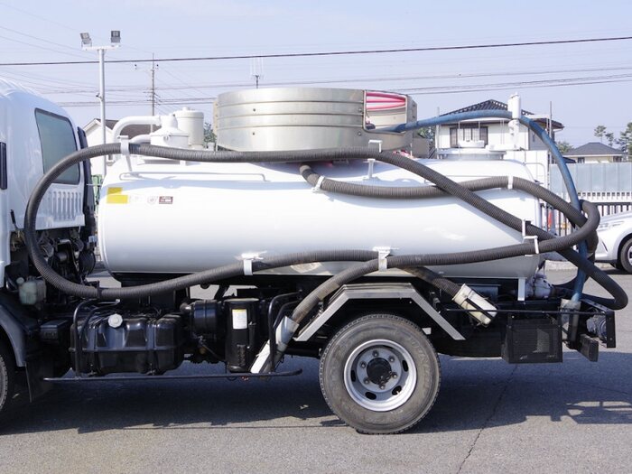いすゞ フォワード 中型 タンク車 バキューム PKG-FRR90S1|画像6