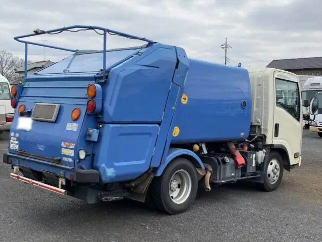 いすゞ エルフ 小型 パッカー車 巻き込み式 回転ダンプ式の中古トラック画像3