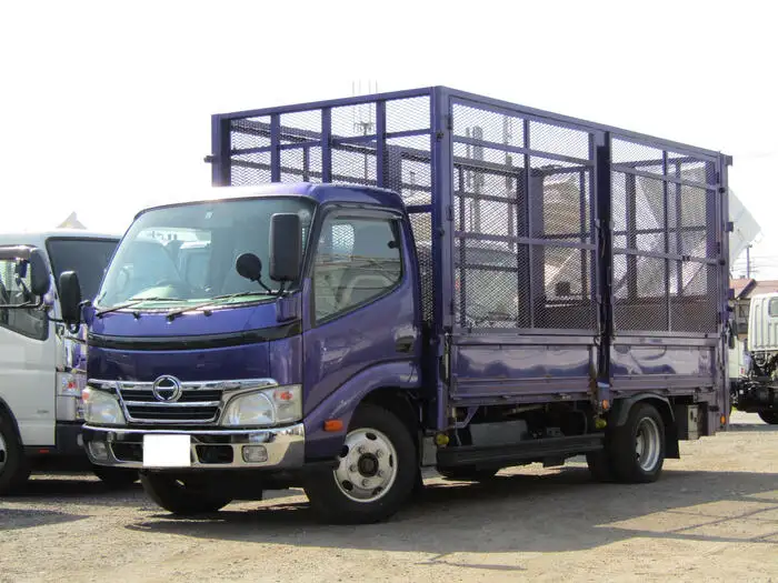 日野 デュトロ 小型 平ボディ パワーゲート 床鉄板 の中古トラック【車両No.123579】