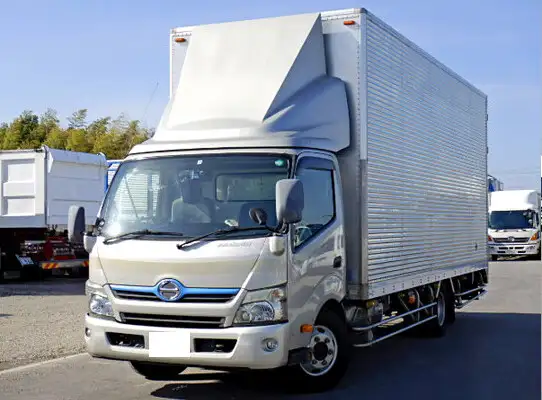 日野 デュトロ 小型 アルミバン SJG-XKU720M H23の中古トラック画像1