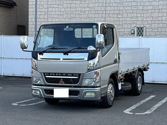 三菱 キャンター 小型 平ボディ アルミブロック カスタムの中古トラック画像1