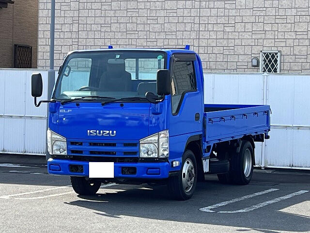 いすゞ エルフ 小型 平ボディ 10尺 SKG-NHS85A