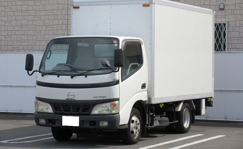 日野 デュトロ 小型 アルミバン セミロング PB-XZU301M