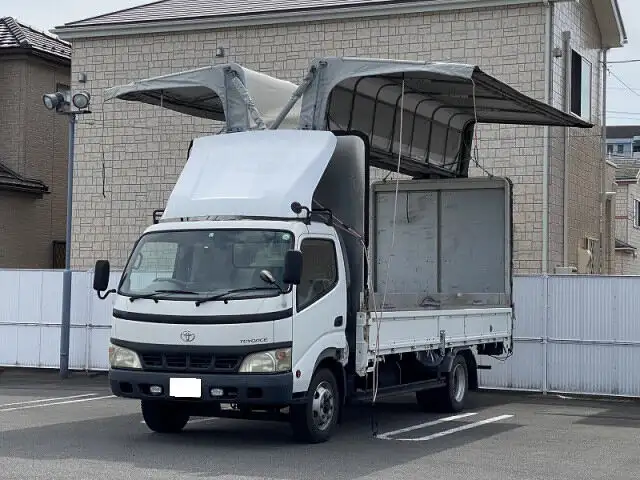 トヨタ トヨエース 小型 ウイング 幌ウイング PB-XZU421の中古トラック画像6