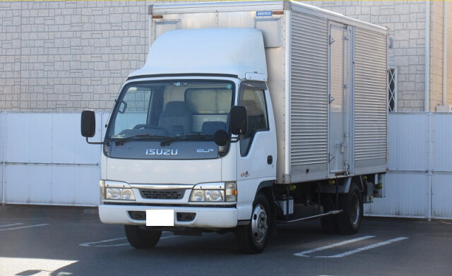 いすゞ エルフ 小型 アルミバン 標準ロング KR-NKR81LAV