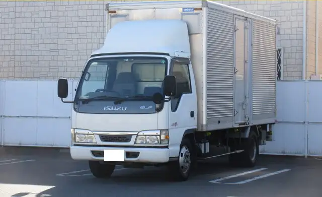 いすゞ エルフ 小型 アルミバン パワーゲート サイドドア の中古トラック【車両No.123274】