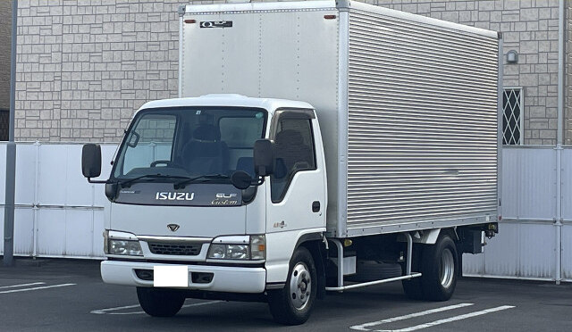 いすゞ エルフ 小型 アルミバン 標準ロング KR-NKR81LV