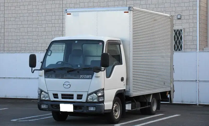 マツダ タイタン 小型 アルミバン パワーゲート KR-LHR69Nの中古トラック画像1