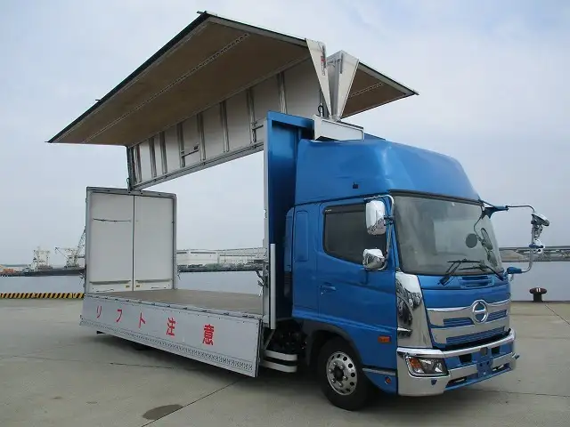 日野 レンジャー 中型/増トン ウイング ベッド 2KG-FD2ABAの中古トラック画像8